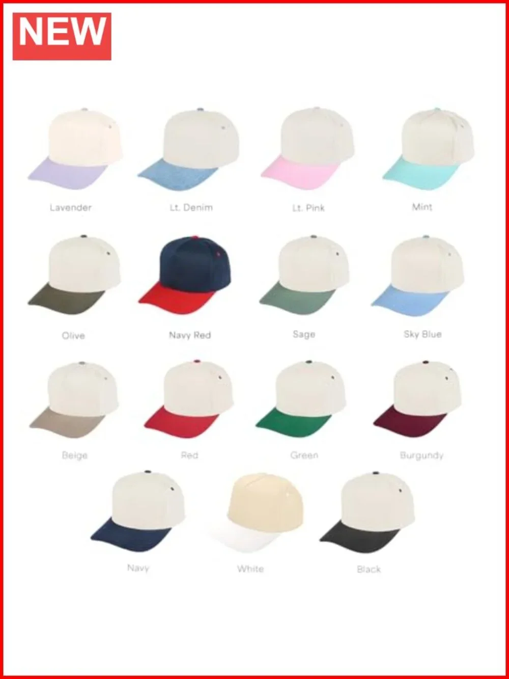 Two Tone Canvas Corduroy Snapback Trucker Hat Baseball Cap Adjustable Unisex